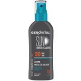 Lotiune Protectie Solara SPF 20 pentru Barbati - Gerovital Sun Men Care Sunscreen Lotion, 150ml