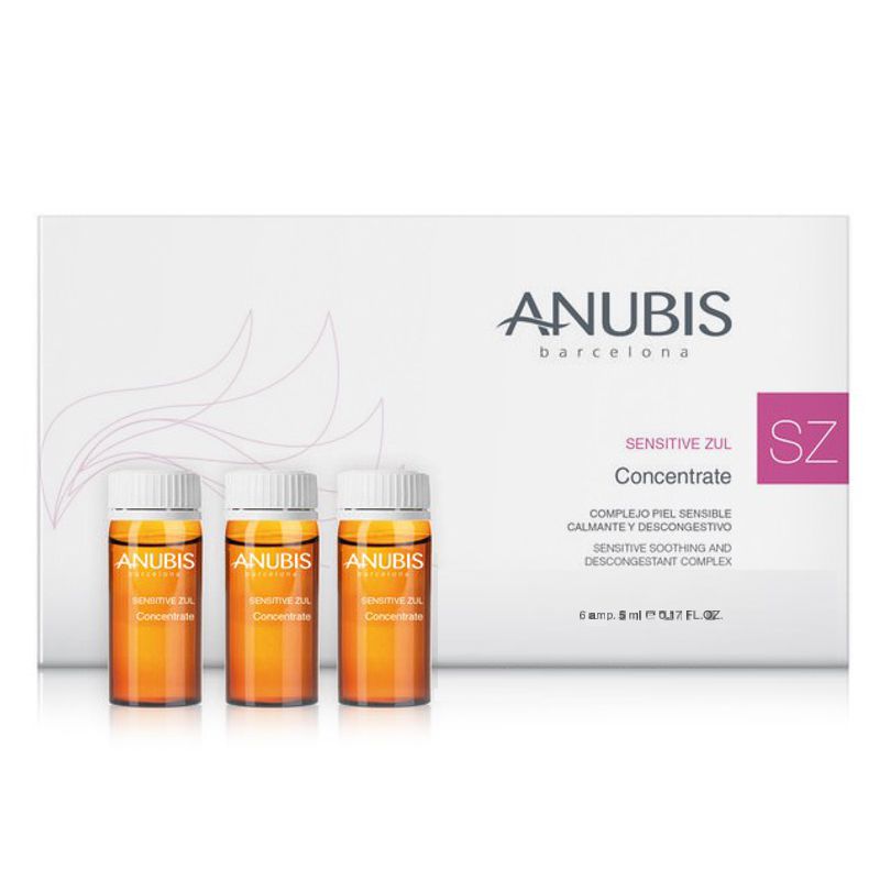 Concentrat Calmant Ten Sensibil – Anubis Sensitive Zul Soothing Concentrate 6 fiole x 5 ml Anubis