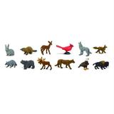 Set 12 figurine Animale din natura - Safari Toob - Safari LTD