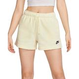 Pantaloni scurti femei Nike Sportswear Club Fleece DQ5802-113, M, Bej