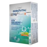 Fiole cu Acid Hialuronic - Gerovital H3 Hyaluron C Hyaluronic Acid and Vitamin C Ampoules, 10 fiole x 2ml