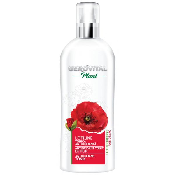 Lotiune tonica antioxidanta - gerovital plant antioxidant tonic lotion, 150ml