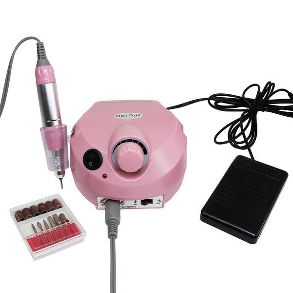 Reducere Global Fashion Freza electrica ZS-601 45W 35000 rpm, Roz