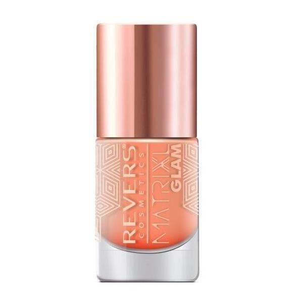 Lac de unghii MatriXXL Glam Mat 5D 10ml, 076 Portocaliu deschis 076 imagine noua