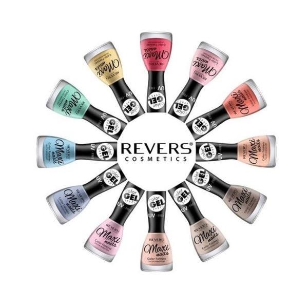 Lac de unghii cu efect de gel Maxi Color Gel, Revers, 15ml – Set mix 30buc esteto.ro imagine noua