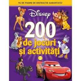 Disney - 200 de jocuri si activitati vol.3, editura litera