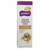 Crema Contur Ochi cu Ulei de Argan - Farmec Eye Contour Cream, 15ml