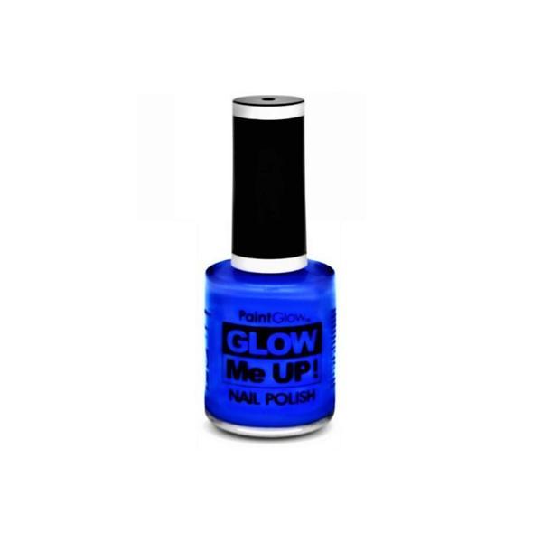 Lac de unghii Neon, stralucitor in lumina UV, Glow me up! , A03 Albastru A03 imagine noua