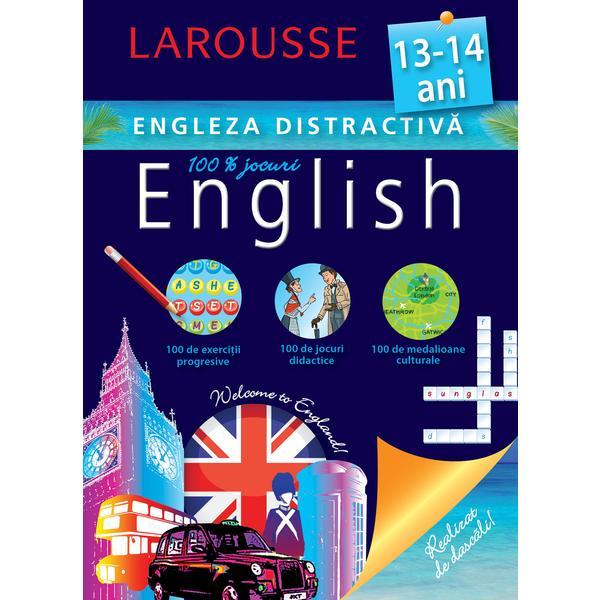 Larousse. Engleza distractiva 13-14 ani, editura Meteor Press