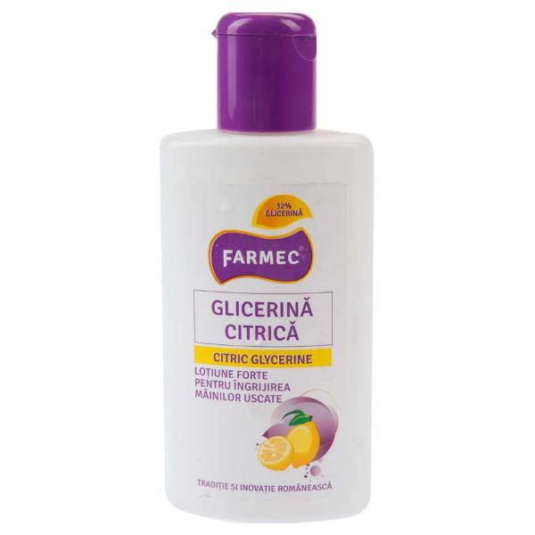 Glicerina Citrica pentru Maini - Farmec Citric Glycerine, 150ml