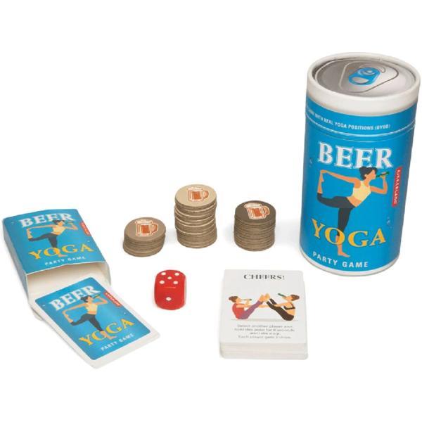 Joc pentru petreceri beer yoga