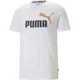 Tricou barbati Puma Essentials 2 Colour Logo 58675958, S, Alb