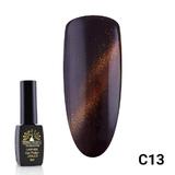 Oja semipermanenta, Global Fashion, Cat Eyes, 8ml, Maro 13