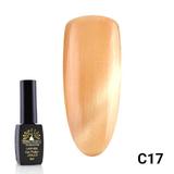 Oja semipermanenta, Global Fashion, Cat Eyes, 8 ml, Auriu 17