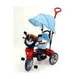 Tricicleta copii Dhs cu roti de metal Jolly Ride Albastru Rosu Albastru-Rosu
