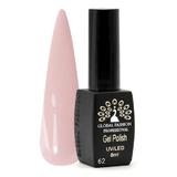 Oja semipermanenta, Global Fashion, Black Elite, 8 ml, Roz 062