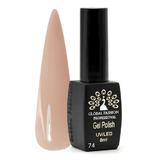 Oja semipermanenta, Global Fashion, BLACK ELITE, 8 ml, Nude 074