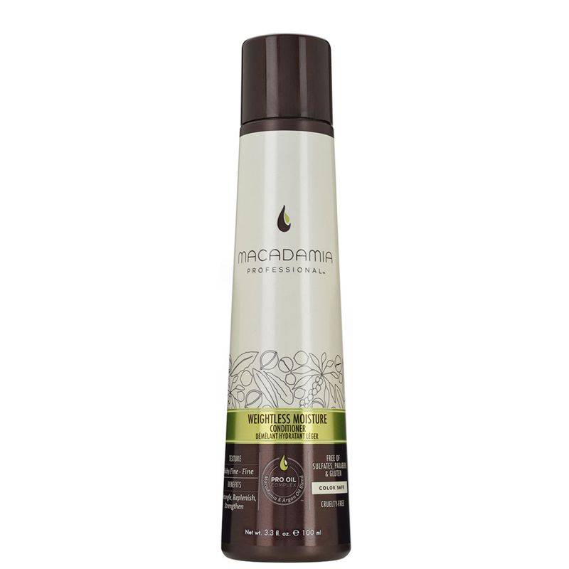Balsam Hidratant pentru Par Fin - Macadamia Professional Weightless Moisture Conditioner 100 ml
