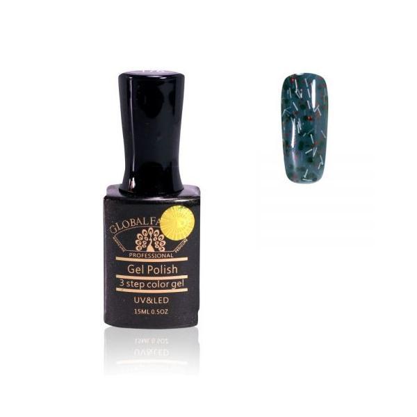 Oja semipermanenta, Global Fashion, Premium, 15ml, Verde 176