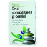 SHORT LIFE - Ceai Normalizarea Glicemiei Alevia, 20 plicuri