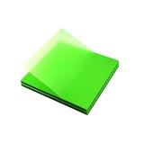 Notite Adezive Transparent Sticky Notes, 76 x 76 mm, 50 Bucati, Verde