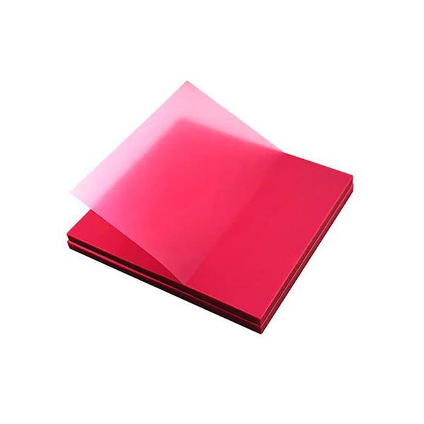 Notite Adezive Transparent Sticky Notes, 76 x 76 mm, 50 Bucati, Roz