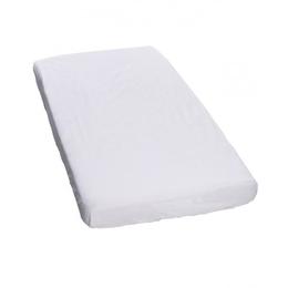Cearceaf Classic din frotir cu elastic 140x70 cm Alb 01