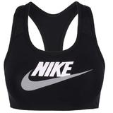 Bustiera femei Nike Swoosh Medium Support Graphic Sports Bra DM0579-010, XL, Negru