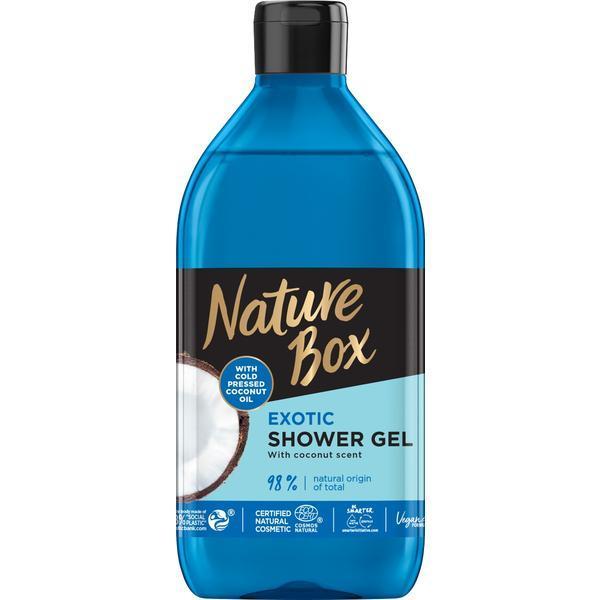 Gel de dus, nature box, exotic with coconut scent, 385 ml