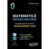 Matematica: Sinteza materiei. Pregateste-te pentru Bacalaureat 2023 - Daniela Tilica, editura L&s Soft