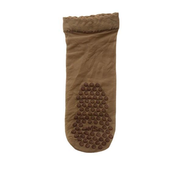 Sosete omsa, 15 den lycra, antialunecare, 1/4, bej inchis