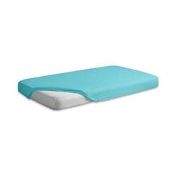 Cearceaf din velur cu elastic 120x60 cm Turquoise