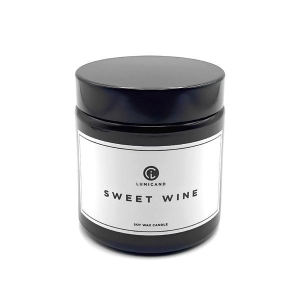 Lumanare parfumata din ceara de soia – Lumicand Amber Sweet Wine, 80g 80g imagine noua