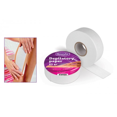 Rola hartie pentru epilare – Beautyfor Depilatory Waxing Paper, Roll, 85g, 7cm x 100m Beautyfor Beautyfor