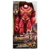 Figurina Avengers cu efecte sonore si luminoase, HulkBuster, 30 cm
