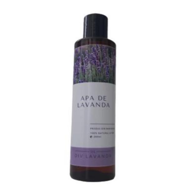 Apa de lavanda 100 natural Div Lavanda, 200 ml