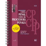 Codul penal si codul de procedura penala Ianuarie 2023  Ed. Spiralata - Dan Lupascu, editura Universul Juridic