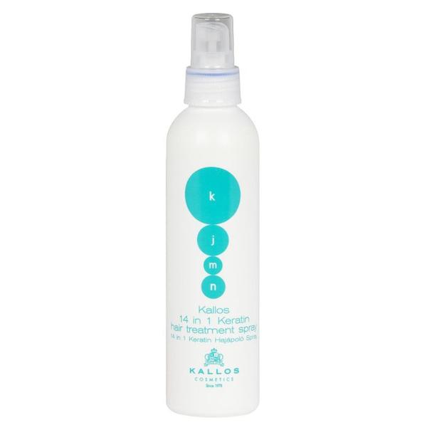 Spray Tratament pentru Par cu Keratina Kallos 14 in 1 Keratin Hair Treatment Spray, 200 ml