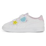 Pantofi sport copii Puma Smash v2 Mermaid 39189801, 29, Alb