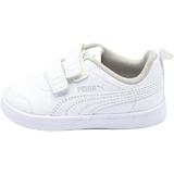 Pantofi sport copii Puma Courtflex v2 V Inf 37154404, 27, Alb