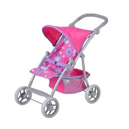 Carucior sport pentru papusi liba pink splash