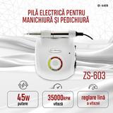 Freza electrica ZS-603 45W 35000 rpm, White