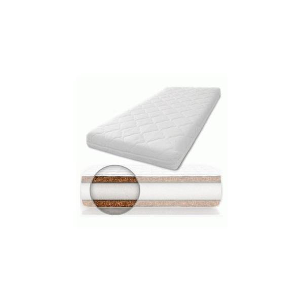 Saltea cu husa detasabila din microfibra Nichiduta Cocos Comfort + 120x60x12 cm Alb image8