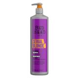 Sampon pentru par blond vopsit - Tigi Bed Head Serial Blonde Restoring Shampoo, 970ml