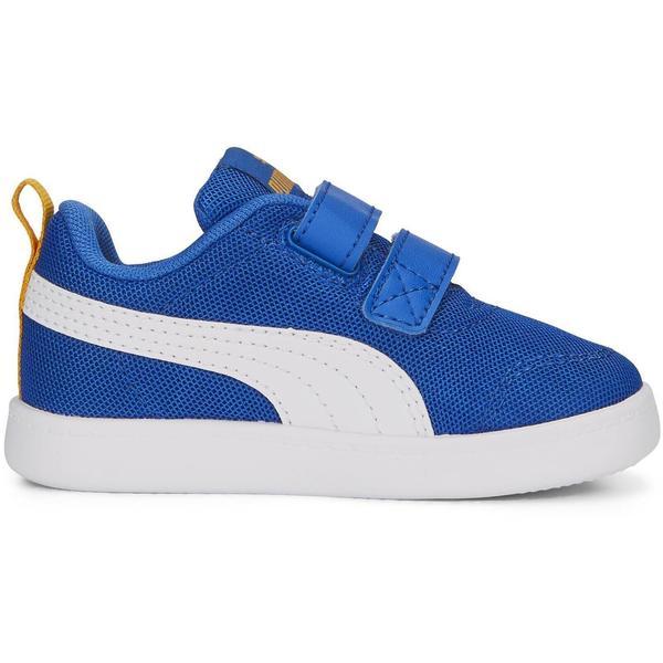 Pantofi sport copii Puma Courtflex V2 37175914, 24, Albastru