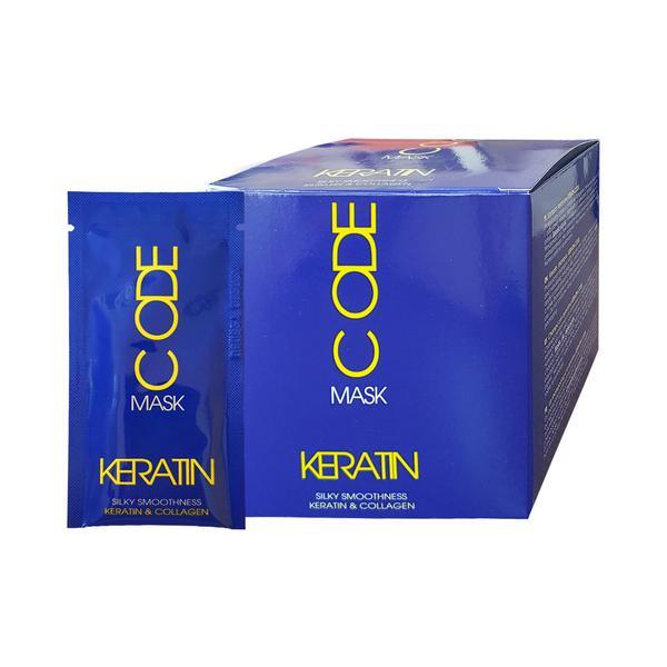 Masca Keratin Code cu Keratina si Colagen Set 50 Plicuri x 10ml