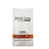 Masca reparatoare pentru par deteriorat Sleek Line, Plic, 10ml