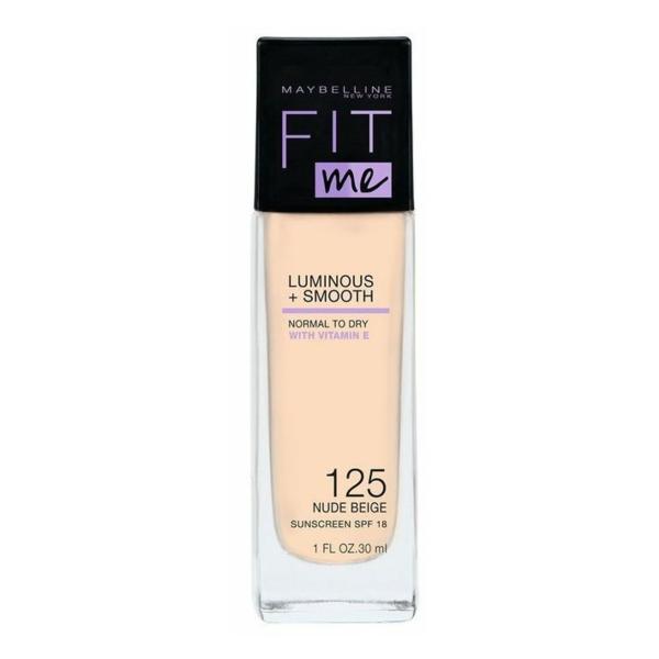 Fond de ten Maybelline - Fit Me Luminous & Nude Beige 125, 30ml