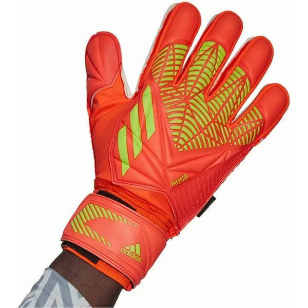 Manusi portar unisex adidas Orange Predator Edge Fingersave Match Gloves HC0621, 9, Multicolor