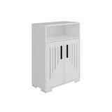 Dulap multifunctional Moon Alb, 60 x 29.6 x 96.6 cm